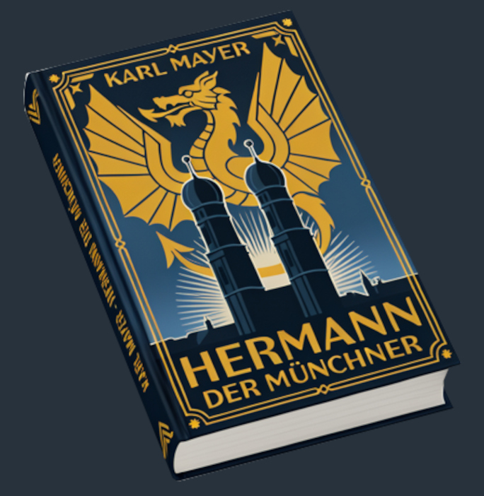 Hermann der Münchner – Buchcover